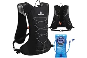 BBAIYULE® Hydration Backpack,Large Cycling Water Backpack with 2L Bladder for Men Women,Hydration Vest for Hiking Biking Climbing Trail Running,Big Running Vest Backpack