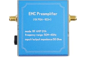 SNOWCHECKING Wideband LNA PGA103+ EMC für EMI Magnetfeldsondenvorverstärker, geräuscharmer Wert, 50M 4GHz