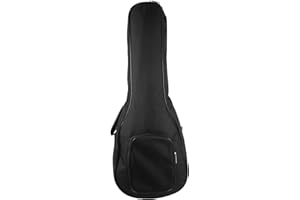 Milisten Ukulele Tasche Ab 60 cm Ukulele Rucksack Verdicken Haltbare Ukulele Fall Tragbare Gitarre Umh?ngetasche Weihnachten Geburtstagsgeschenk Schwarz (23 Zoll)