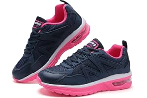 UZB Womens Running Shoes Air Cushion Arch Support Ladies Trainers