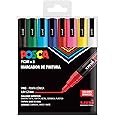 POSCA UNI Set PC 3M Basic - 8 Felt Tip Pens, A-1