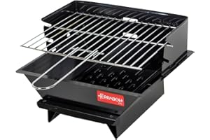 FERRABOLI 102 Barbecue A CARBONELLA, Nero