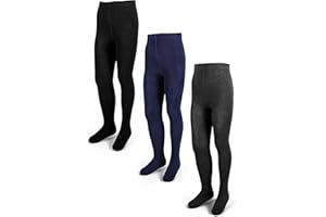 Basic Treasure Lot de 3 collants pour fille (taille 98-140)