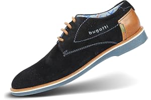 bugatti 312647021400, Zapatos de Cordones Derby Hombre