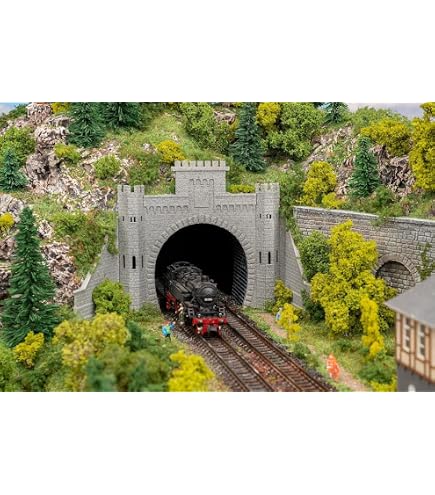 Faller Station Service – Maquette Ferroviaire Échelle N – 110x93x35 Mm – À Assembler – Dès 14 Ans