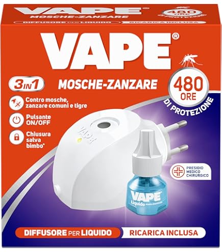 vape ricarica liquida 90 notti Vape Specialist by Fumakilla