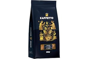 Cafe de ESPECIALIDAD | Café Grano Natural 100% ARABICA, Origen: ETIOPIA | SCA 83 Puntos [Kaffetto, Cafe Especialidad Premium] Tueste Natural, Reciente y Seleccionado.