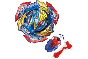 Zelzen Bey Toupie Blade avec Lanceur, Bey Toupie Blade Burst Turbo avec Metal Fusion Pack, Jouets de Bataille Gyroscope Noël Anniversaire Enfants Fête Cadeau B193