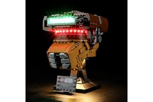 LIGHTAILING Light For Lego- 75351 Princess-Lei (Boushh) Helmet - Led Lighting Kit Compatible With Lego Building Blocks Model - NOT Included The Model Set