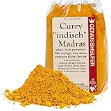 Curry Indisch Madras Gewürzmischung 100 Gramm hoch aromatisch, ohne Zusatzstoffe & ohne Geschmacksverstärker - Bremer Gewürzh