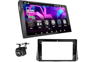 UGAR Compatibile per NISSAN Micra (K14) 2017+; Kicks 2016+ 9 Pollici Android 13 DSP 4GB+64GB Autoradio 2K Full HD DAB+ Touch Screen Navigazione GPS