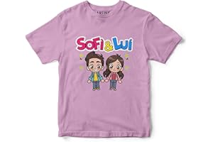 ARTIST MARKET T-Shirt Kids *Vari Colori* Girocollo Me Contro Lui e Sofi e Te | Alta qualità Made in Italy