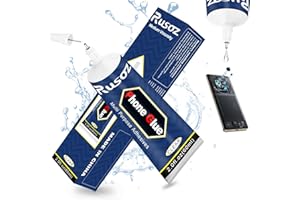 Rusoz Phone Glue 60ml Colle Ecran Smartphone Extra Forte Transparente Imperméable Colle Forte Tout Support Tous Matériaux, pour le Bricolage et Diverses Restaurations