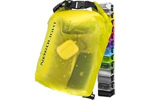 Nordlight Bolsa Estanca Impermeable - Dry Bag de 2l, 5l, 10l, 15, 20l, 30l, Mochila Impermeable con Cierre Enrollable Y Correa De Hombro | Mochila Estanca con Funda Impermeable para Móvil Y Riñonera