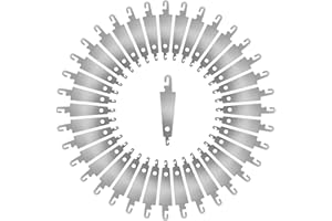 XIYING 100 Pcs Needle Threader, Needle Threaders Hand Sewing, Stainless Steel Sewing Needles Threader Tool for Large Eye Needles DIY Supplies Accessory