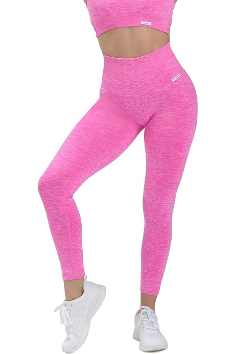 Leggings Donna FGM04 - Effetto Pancia Piatta E Push-Up, Vita Alta - Foto 7