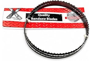 1 070 mm x 0,2 cm x 6 TPI bandsågblad för skärning av trä, plast tillverkad av Xcalibur Tooling i Storbritannien
