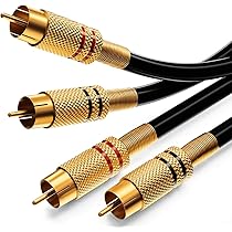 InLine Cavo Cinch AUDIO, Spine Dorate, 2x Cinch (5 M, Cinch