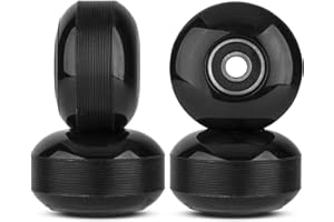 Mehomei Roues Skateboard 52mm 95A avec Roulements de Skateboard ABEC-9 608RS, Roues de Remplacement pour Skateboard Pennyboard Snakeboard Waveboard Cruiser Roller, 4Pcs