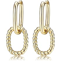Créoles Nœud élégantes Boucles D'oreilles Nœud Or - Créoles Tendance Hypoallergéniques Bijoux Fantaisie Femme