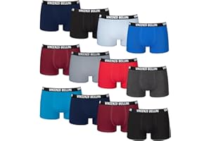 Vincenzo Bellini – Hipster Boxershorts, 8er / 12er Pack, Bequeme und atmungsaktive Herren Unterwäsche, Baumwolle Unterhosen