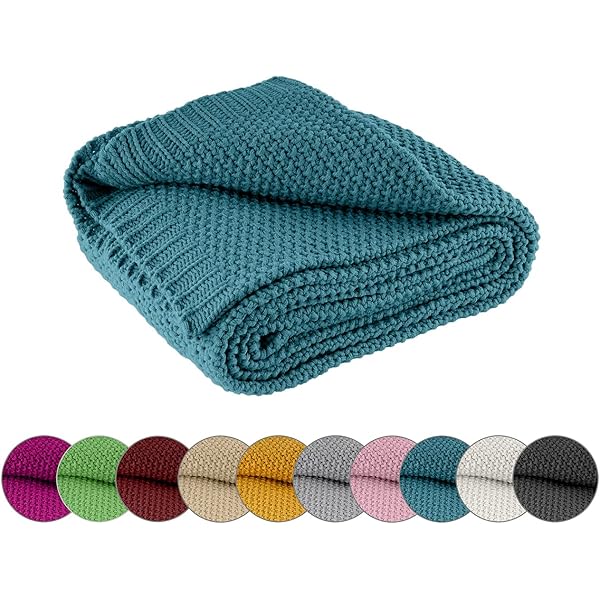wometo Sierkussenset, gebreid, kussensloop 45x45 cm, met binnenkussen en veren kussens, vulling roze, ritssluiting, OekoTex warme kussenhoes met breipatroon