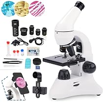 Kit Lames Et Verres Pour Microscope | 100 Lames + 200 Verres Pré-nettoyés, Haute Transparence, Idéal étudiants Chercheurs