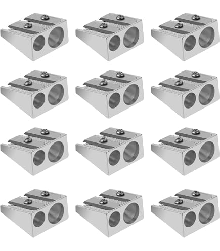 Taille-crayon Double KUM En Magnésium - Pour Crayons 8 Et 11 Mm - Précision Allemande, Durable Et Portable