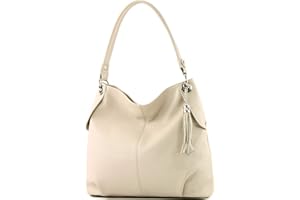 modamoda de - T185 - Sac à bandoulière en cuir pour dames