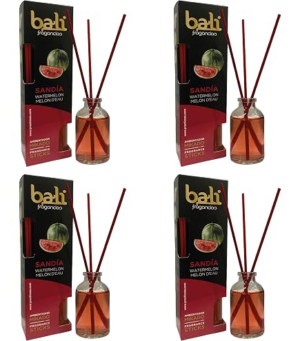 SYS Profumatore Mikado Mango - Diffusore Aroma Marmo Collection 220 Ml Con 8 Bastoncini Rattan Per Casa E Ufficio