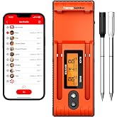 ThermoPro TP962 Twin TempSpike Tam Kablosuz &Ccedil;ift Problu Akıllı Et Termometresi, 150m Menzilli Bluetooth Barbek&uuml; ve Fırın Isı 