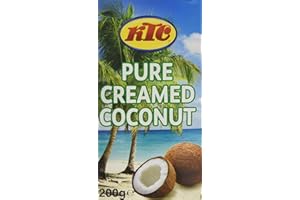 KTC EDIBLES KTC Pure Crème de Coco KTC - 200 g - Lot de 3