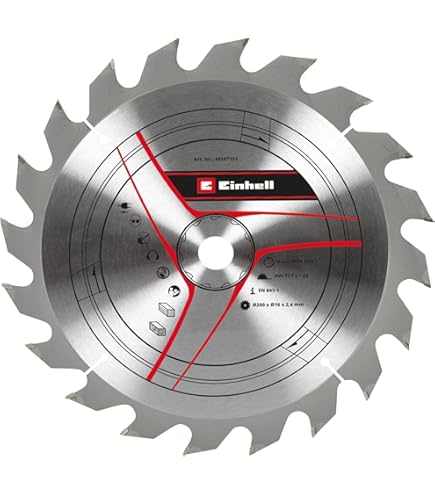 Lama 185x20 Mm 40 Denti TCT Lama Per Sega Circolare Da 185 X 20 Mm, Per Legno Con 40 Denti TCT Inclinati, Rivestimento Antiaderente PTFE E Taglio Laser Per Ridurre Il Rumore Max 8500 Giri Min