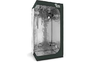 RoyalRoom® Growbox C100 100x100x200cm Growzelt Gewächshaus