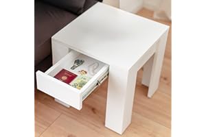 Elder Welder® Table avec Compartiment Secret et Serrure RFID | Idéal pour Maison et Bureau | Meuble Coffre avec Tiroir Secret | Coffre-fort Caché | Cachette Secrete pour Argent et Objets Précieux