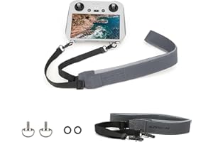 LTSKY Cinghia regolabile in PU per DJI RC/RC 2/RC Pro/Smart Controller,Cinghia per telecomando Mini 5 Pro/Mini3 Pro/Mini 4Pro/Air 3/Air2S/Air 3S/Mavic 3 Classic Controller Accessori