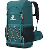 Bseash 40L Waterproof Hiking Backpack with Rain Cover, Outdoor Sports Travel Bag, Daypack for Camping Climbing Cycling Skiing