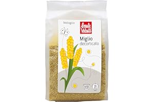 Baule Volante Miglio Decorticato Biologico - Può Contenere Tracce di Glutine - Miglio Decorticato di Qualità Premium - 1 kg