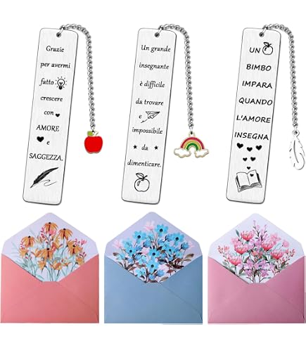 Regalo Di Ringraziamento Personalizzato Per Insegnante – Scuola Materna – Fine Mandato