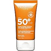 Clarins Sun Face Cream SPF50+ 50 ML Y&uuml;z İ&ccedil;in G&uuml;neş Kremi, 3666057217340
