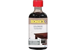BONDEX mordente legno NERO (Schwarz) 250 ML