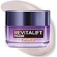 L'Oréal Paris Revitalift Filler Crema de Día Rellenadora con Protección Solar SPF 50, Anti-edad y Anti-arrugas, Con Ácido Hia