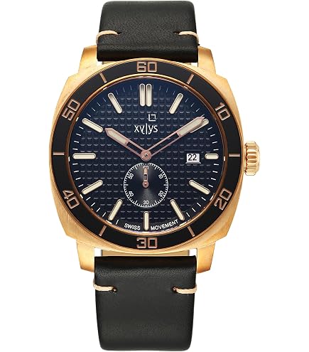 Xylys Mariana with Analog with Date Automatic Green Dial Brown