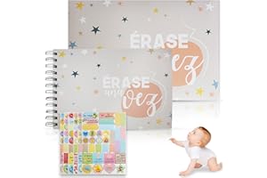 PEKA PEKÍTA Érase Una Vez: Diario de Embarazo y Álbum de Fotos de Bebés con Pegatinas – Libro de Embarazo y Bebé hasta 1 Año - Regalos para Embarazadas Madres Primerizas y Bebés Recién Nacidos Originales