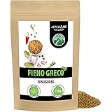 Semi di fieno greco interi (250g), 100% naturali, senza additivi, vegani, semi di fieno greco