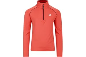 Dare2b Unisex Kids Kids' Consist Recycled Core Stretch Midlayer Half Zip Top Sweater (pack of 1)