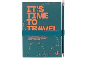 Kokonote: Travel Planner, Taccuino per organizzare i tuoi viaggi al meglio, Travel Journal con check-list, schede budget, tabelle e consigli, Diario di viaggio, Notebook viaggio, Scrapbook post-viaggi