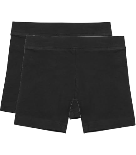 Short Fille Microfibre - Hot Pants Stretch - Pour Danse, Gym - Taille 5-12 Ans - Multi-couleurs