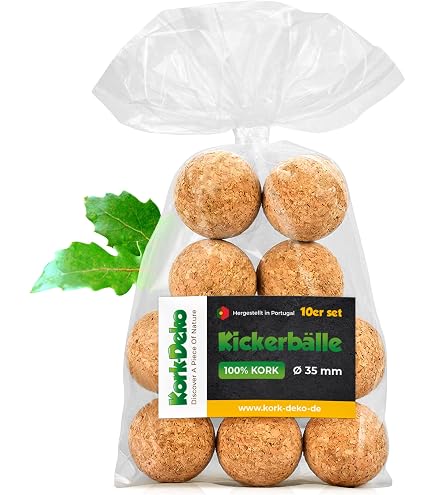 Set De Balles En Liège Pour Baby-foot - Neuf Lot De Rechange Lot Balles Baby-foot