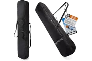 meteor Housse de ski - Housse planche à neige - Sac à ski - Femme et homme - Sac à dos Ski de neige